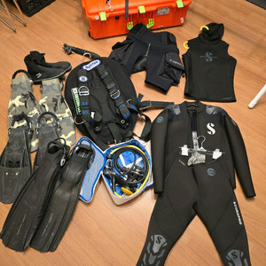 헬시온 인피니티 싱글 BC / 스쿠버프로 MK25 EVO 호흡기 / 아펙스 다이빙장비 세트 이미지