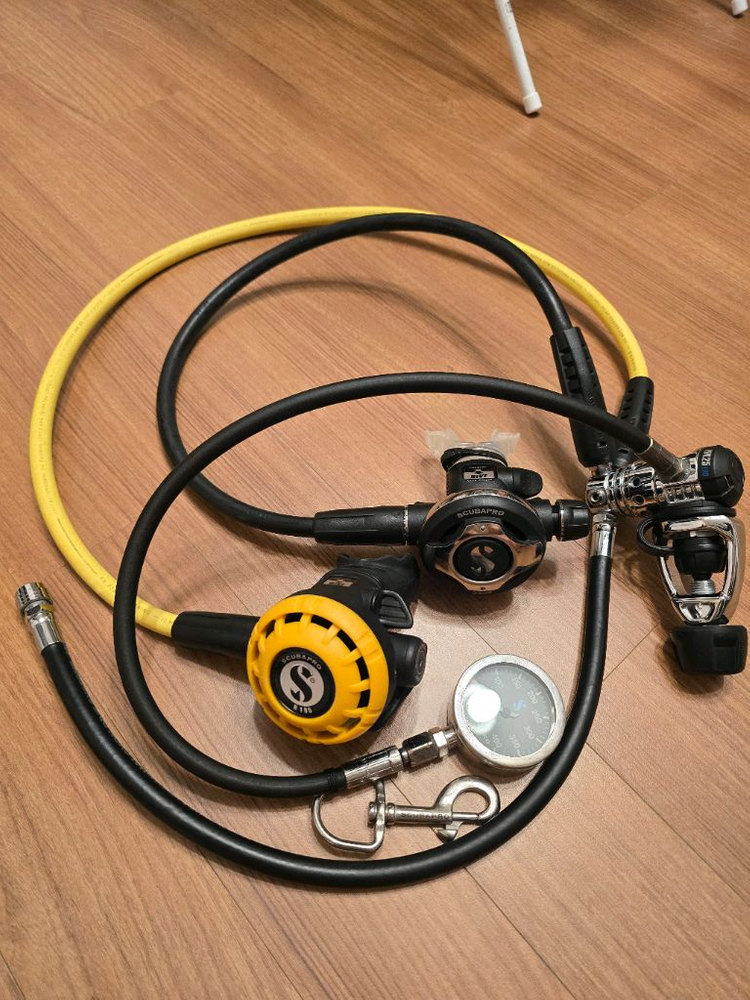 헬시온 인피니티 싱글 BC / 스쿠버프로 MK25 EVO 호흡기 / 아펙스 다이빙장비 세트 이미지