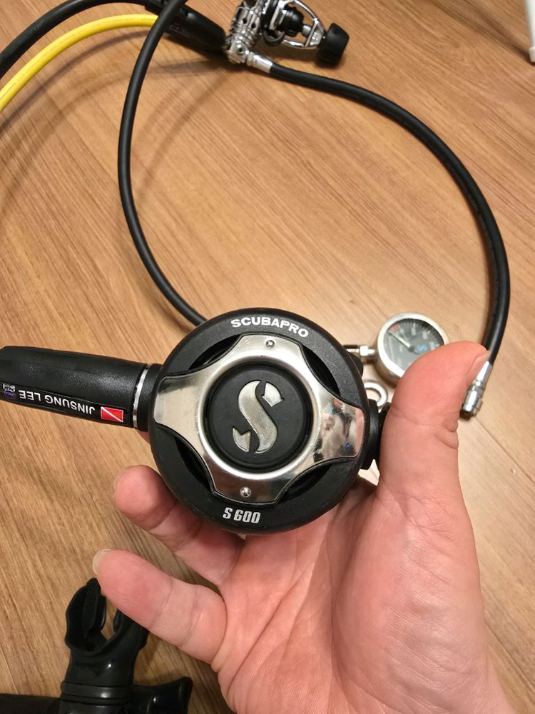 헬시온 인피니티 싱글 BC / 스쿠버프로 MK25 EVO 호흡기 / 아펙스 다이빙장비 세트 이미지