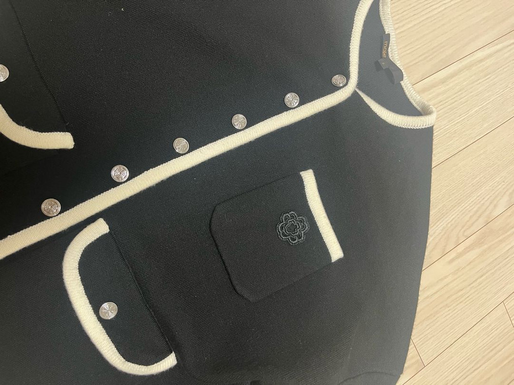 마쥬(maje) 블랙 가디건--1