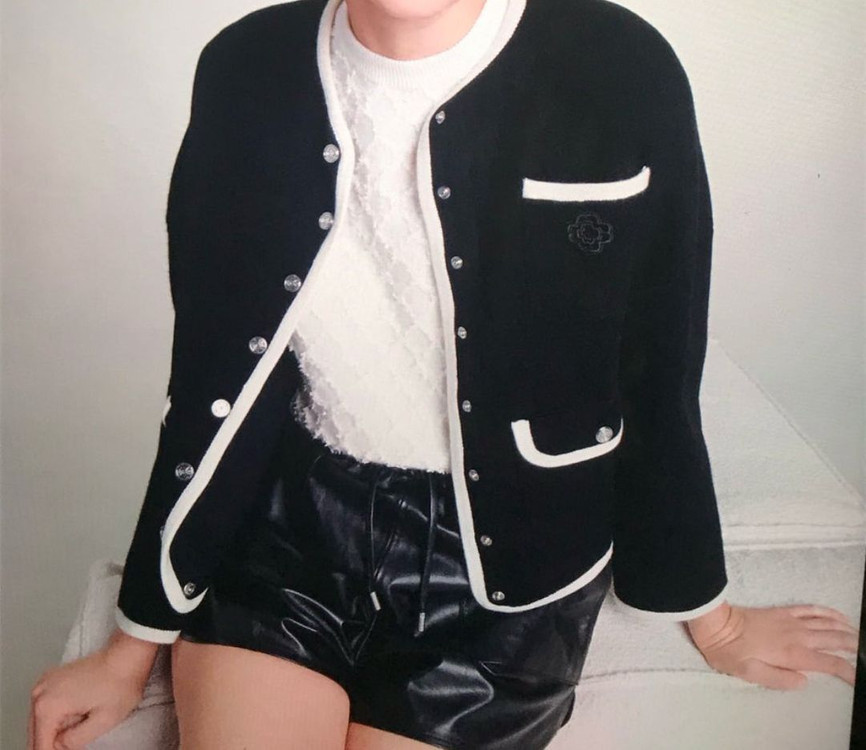 마쥬(maje) 블랙 가디건--5