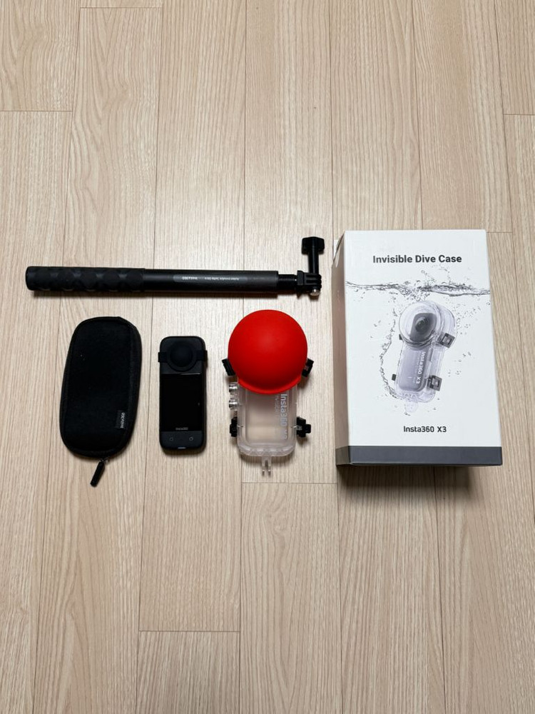 인스타360 X3 액션카메라 세트--1