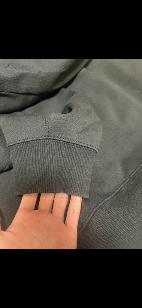 아더에러 메종 초판 후드 블랙 a2--4