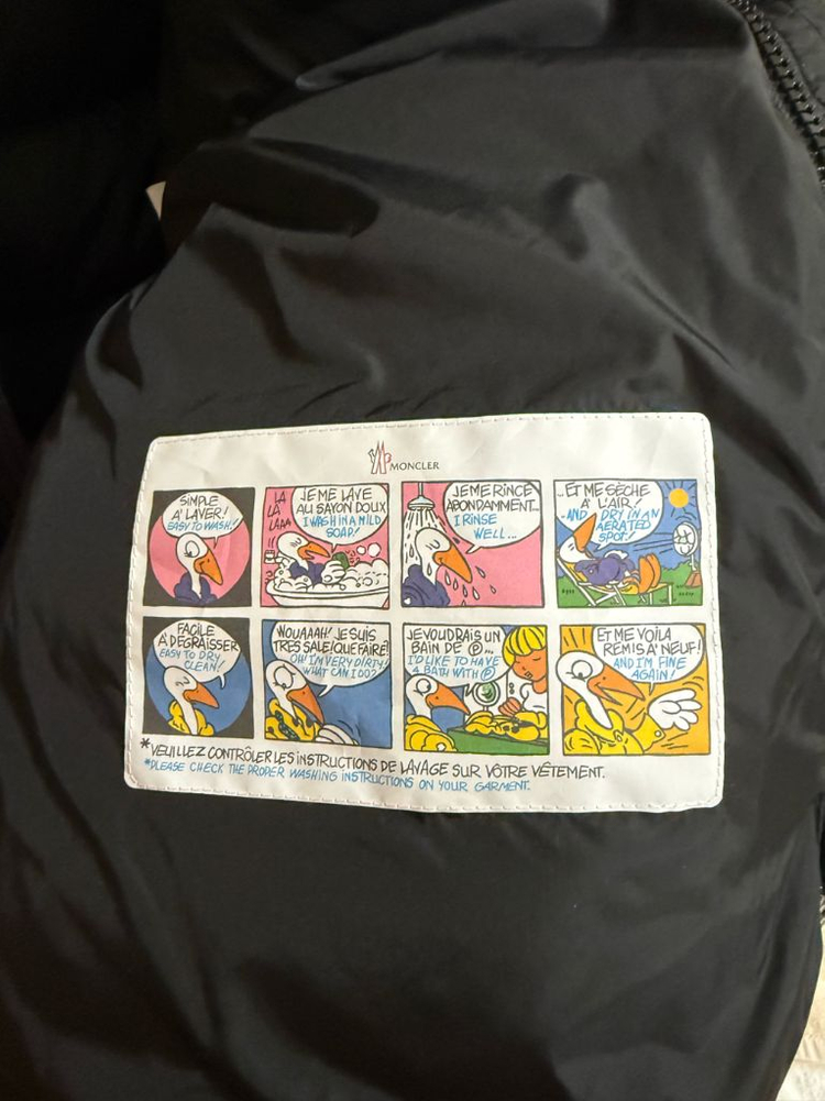 [3] 23 / 24 몽클레어 클루니 Cluny 패딩 블랙 매장판 새상품--4
