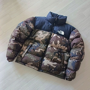 노스페이스 1996 눕시 자켓 우드랜드 카모 L