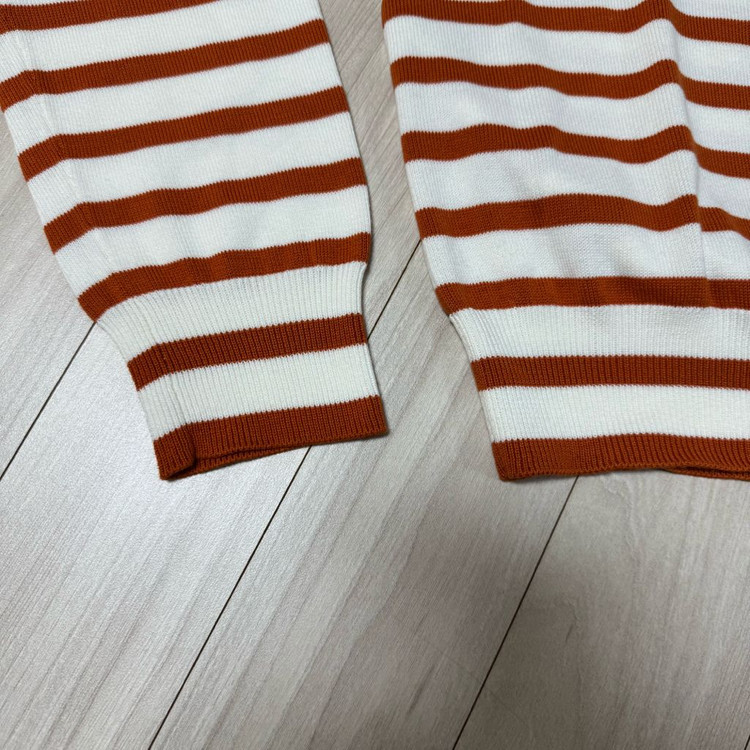 메종키츠네 스트라이프 니트(002)--2