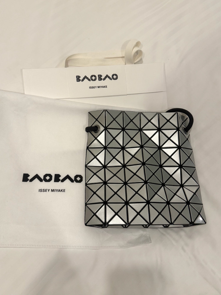 새상품)바오바오 링백 실버--3