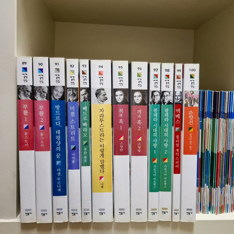 민음사 세계문학전집 1~100--6