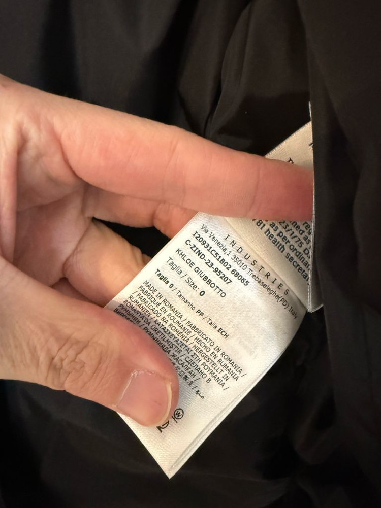 [0] 23 / 24 몽클레어 클로에 Khloe 롱패딩 블랙 (폭스퍼) 이미지