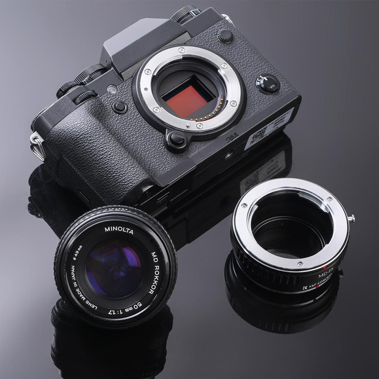 KnF Concept MD-FX 미놀타 MD 렌즈-후지 X 어댑터 (뒤캡포함) (새상품)--4