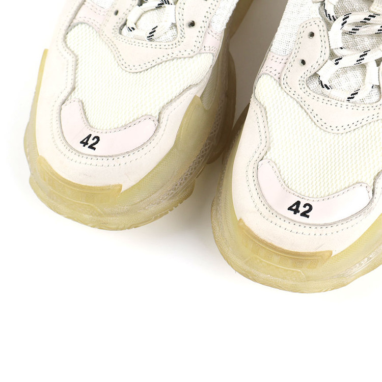 [중고명품다올] 발렌시아가 트리플S 스니커즈 화이트 42사이즈 544351--5