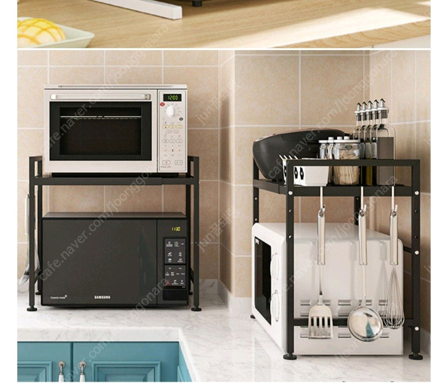 인블룸 고급스틸 전자렌지 선반 #거의새거# 이미지