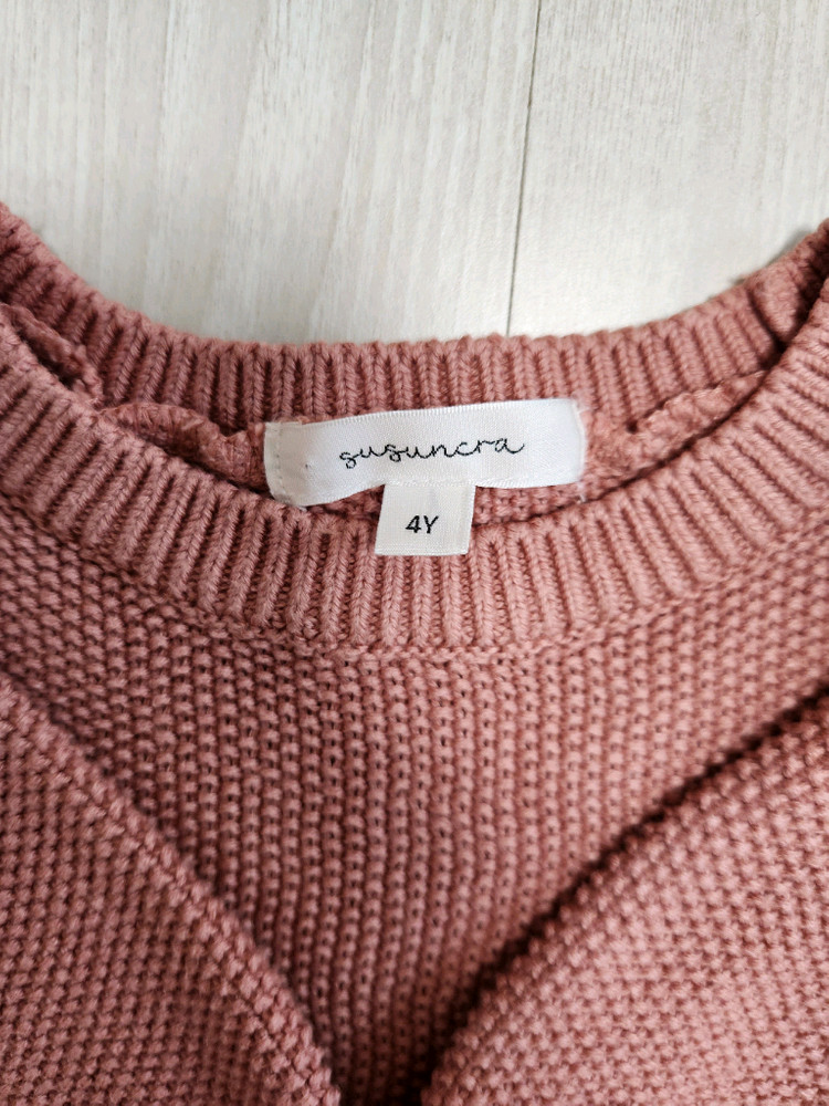 슈슈앤크라 니트 4y--1