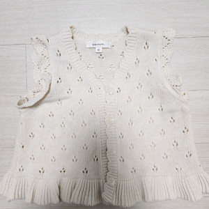 슈슈앤크라 니트 조끼 4y