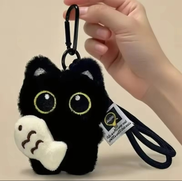 캐릭터 고양이 키링 인형 가방고리 악세사리 이미지