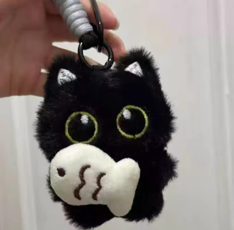 캐릭터 고양이 키링 인형 가방고리 악세사리 이미지
