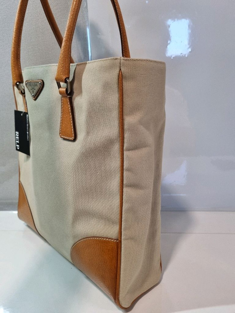 정품 프라다 토트백--3