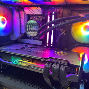 5800X/RTX 3080 슈프림/4000MHz 램 튜닝 고사양컴퓨터