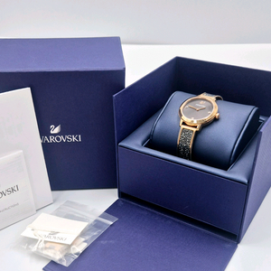 [중고명품셀렉트]스와로브스키 코스믹 락 메탈 시계 5376068