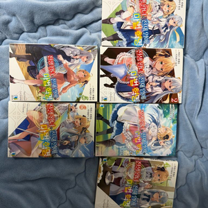 전생왕녀와 천재영애 1~6권(부분초판,6권미개봉)