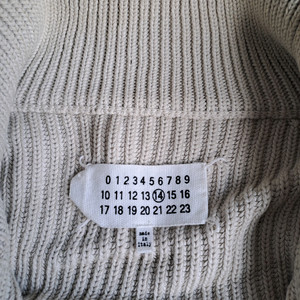 메종 마르지엘라 니트 집업 가디건