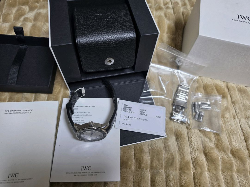 IWC 아쿠아 타이머 풀셋 팝니다 이미지