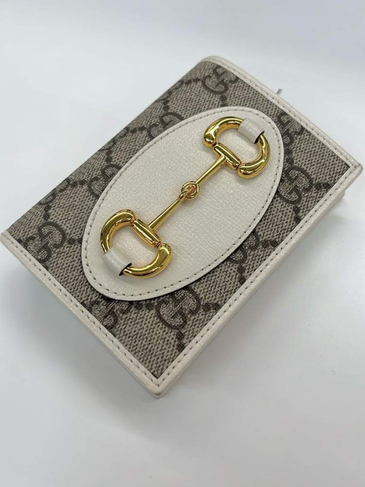 [구찌 홀스빗 1955] 카드 케이스 지갑 풀패키지--1