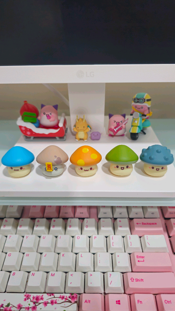 메이플스토리 버섯 피규어, 핑크빈 피규어 일괄--1