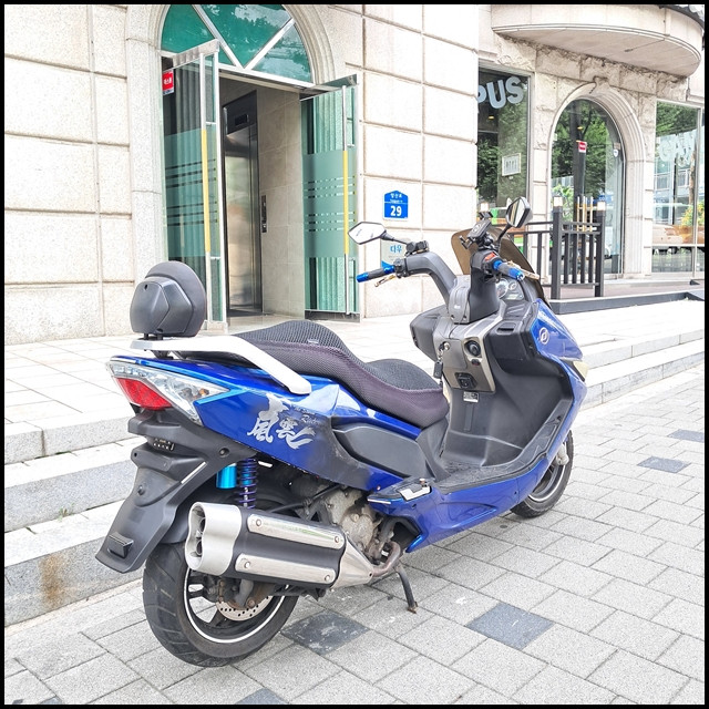 대림 Q2 125 중고 출퇴근 및 배달용 오토바이 이미지