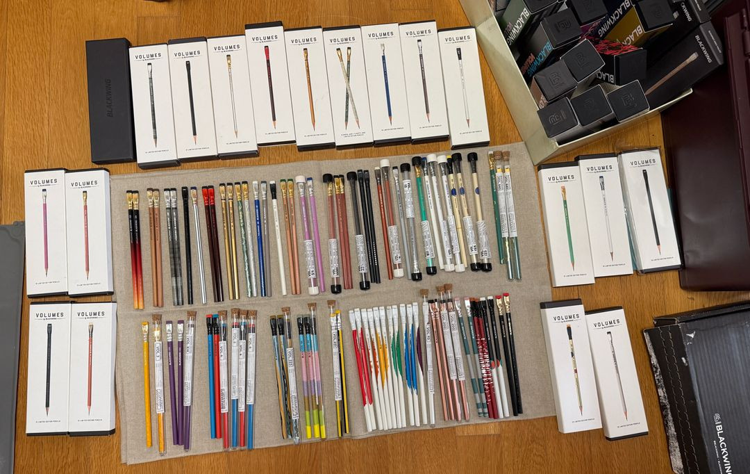 blackwing volume 블랙윙 볼륨 에디션 연필 725, 211, 1138, 24외 etc. 일괄(지함포함)--1