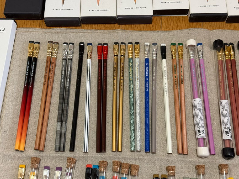 blackwing volume 블랙윙 볼륨 에디션 연필 725, 211, 1138, 24외 etc. 일괄(지함포함)--2
