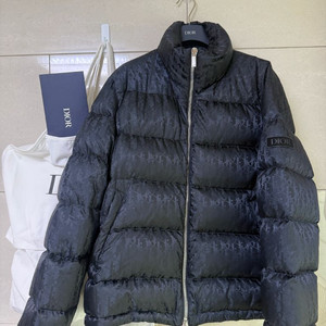 (새상품) 25FW 디올 오블리크 패딩 블랙 50size 이미지