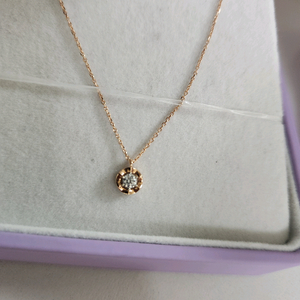 골든듀러브포엠8p다이아목걸이