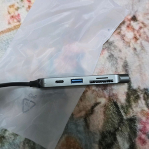 C타입 USB 멀티허브 TF SD 카드 리더기 새상품