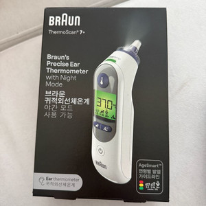 브라운체온계 써모스캔7+ 귀체온계 새상품 ( IRT6525KO)