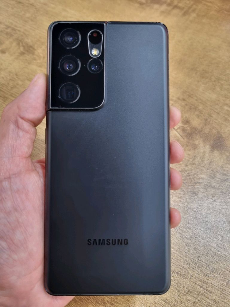 갤럭시S21울트라 블랙 256GB LG공기계 중고폰 최저가 당일발송--1