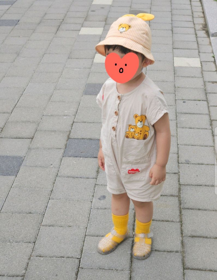 베베드피노 파미에 바람막이 자켓+모자+바디슈트 3개 일괄 100 이미지