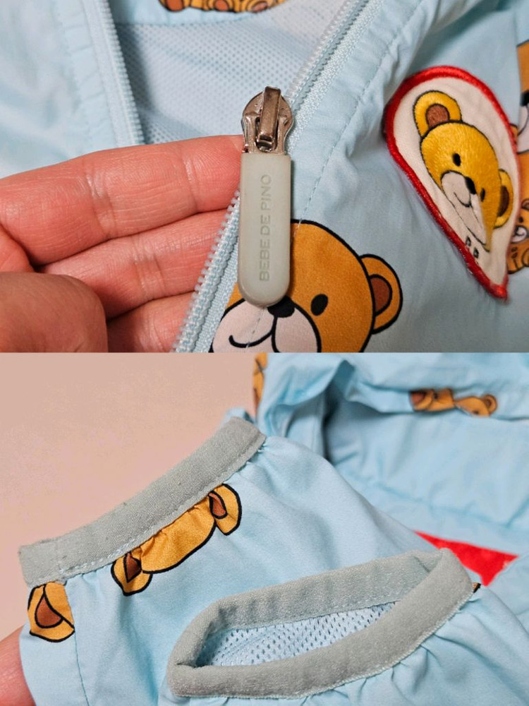 베베드피노 파미에 바람막이 자켓+모자+바디슈트 3개 일괄 100 이미지