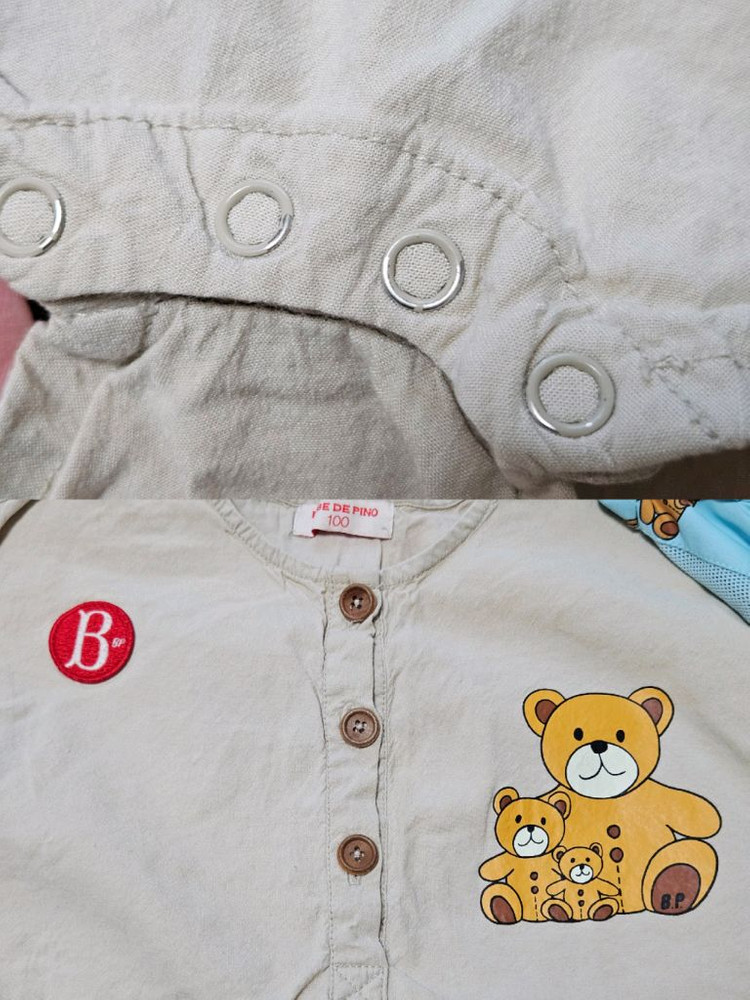 베베드피노 파미에 바람막이 자켓+모자+바디슈트 3개 일괄 100 이미지