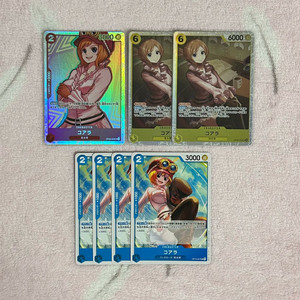 원피스 카드 게임 5탄 9탄 10탄 코알라 SR 레어 이미지