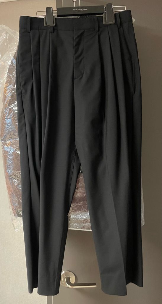 준지 쓰리턱 슬렉스 44사이즈--3