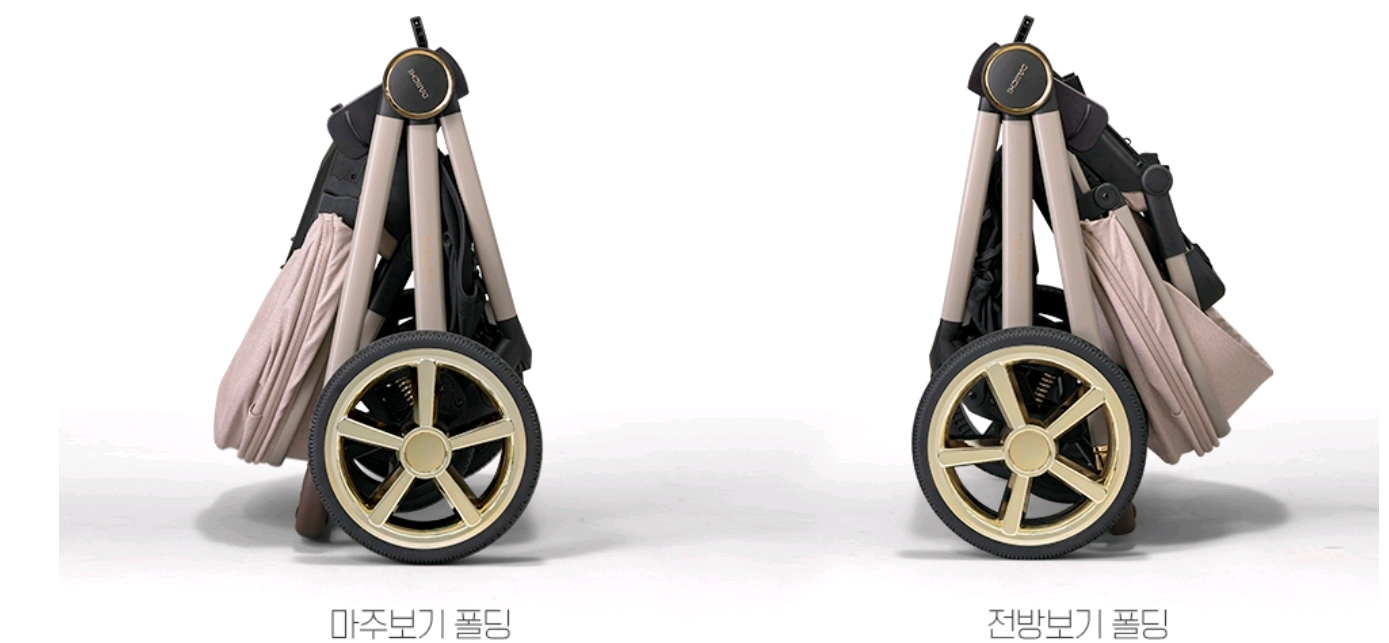 다이치 더 프라임 스카이 절충형 유모차(전용가방&풋워머)--3