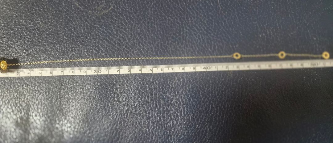 불 목걸이 고급목걸이 명품스타일 목걸이 옐골 비제로원 파베 큐빅 (새상품) 이미지