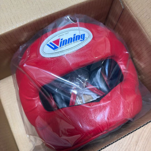 위닝 코보호 헤드기어 M 레드 이미지