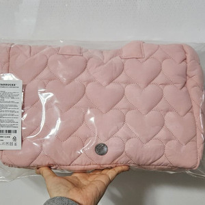 미개봉]스타벅스 밸런타인 디어러브 하트풀 토트백 패딩백 가방 이미지
