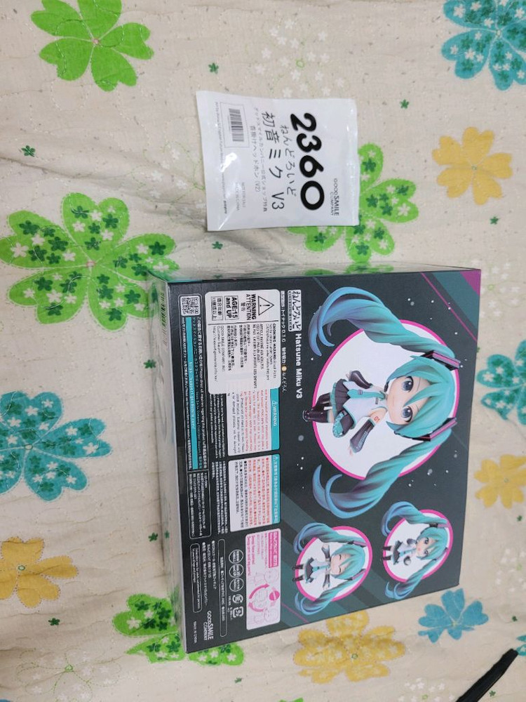 특전포함 넨도로이드 2360 하츠네 미쿠 v3 넨도 보컬로이드 미쿠 V3 굿즈 보카로 이미지