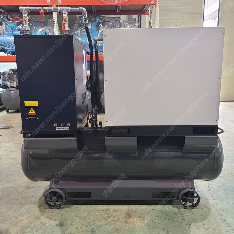 리퍼-5마력 500리터 콤프레샤 세트 오일프리(스크롤)--4