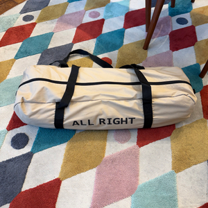 dod 디오디 가마보코 올라이트 all right 타프 탄색상 판매합니다.