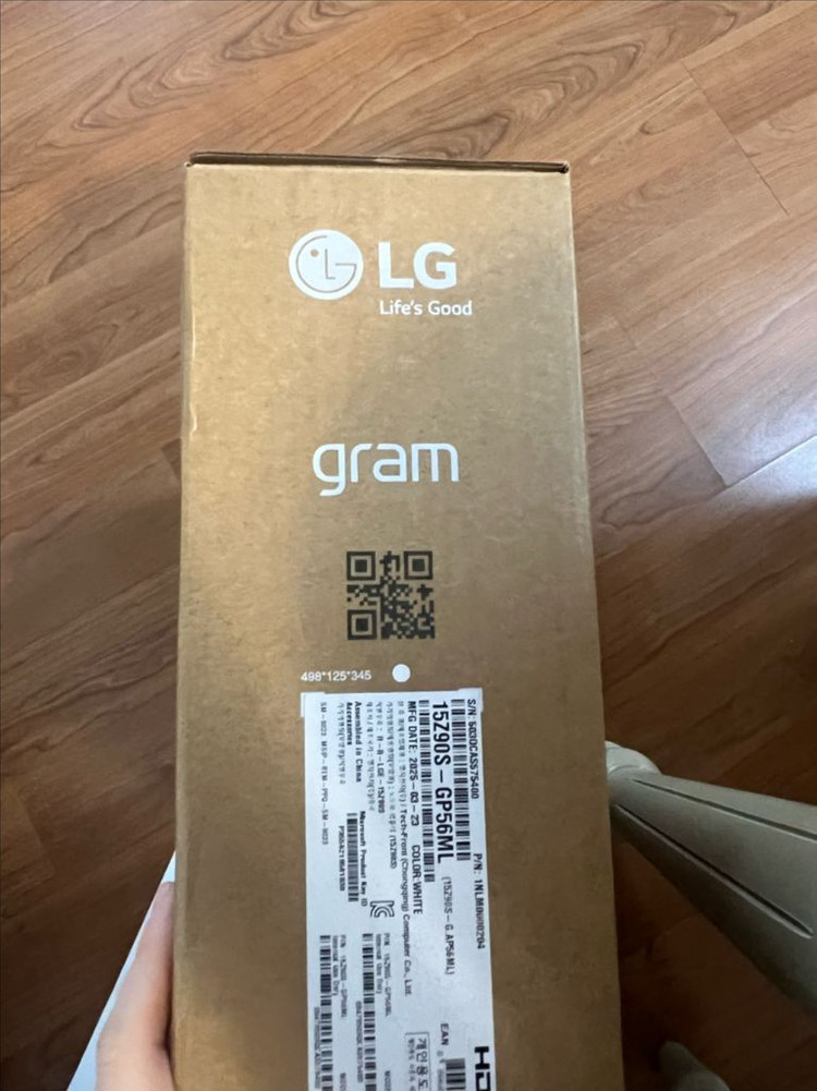 [미개봉]새제품 LG gram 화이트 15Z90S-GP56ML 이미지