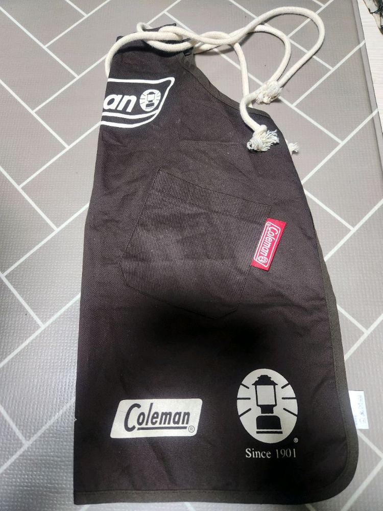 콜맨 아동용 캠핑 앞치마--1